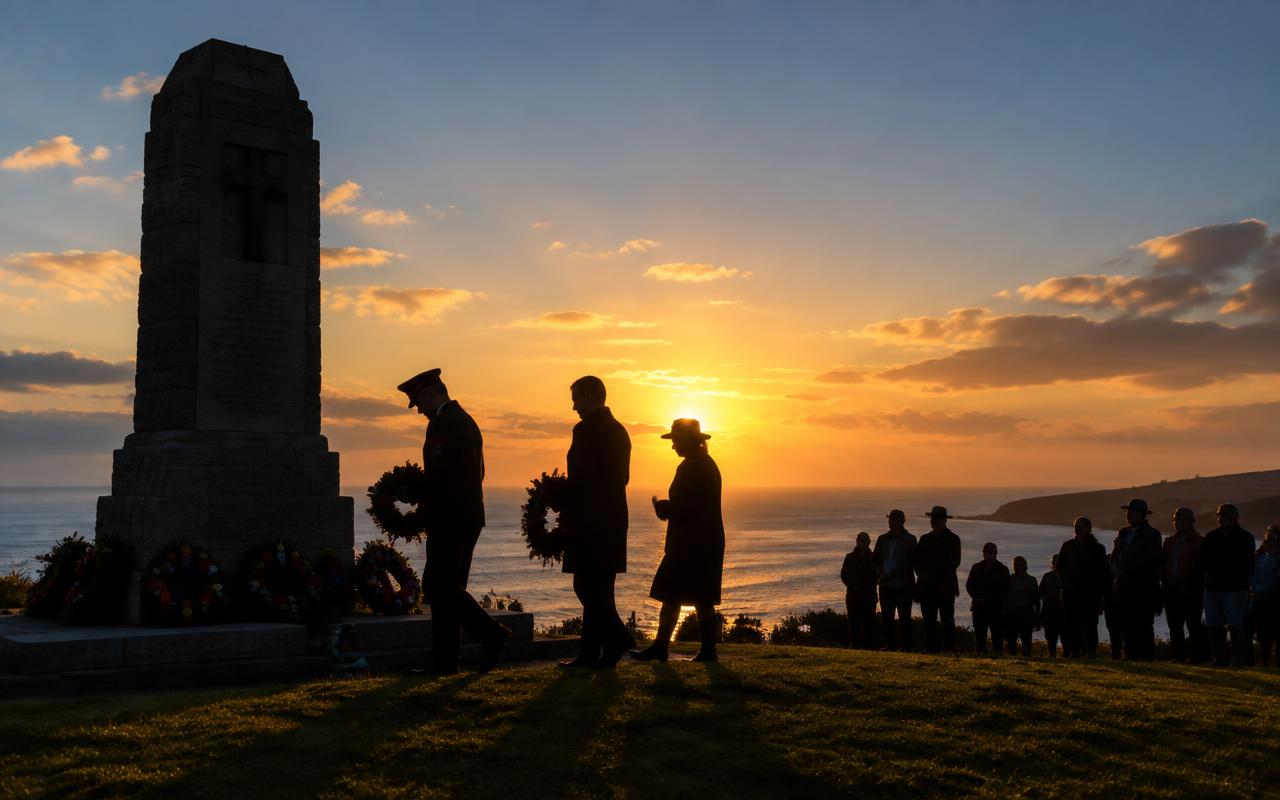 ANZAC Day travel illustration