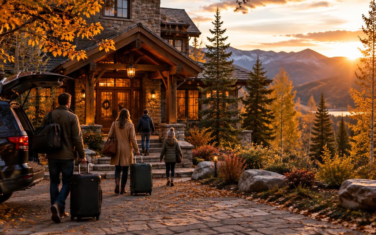 Thanksgiving Week travel illustration